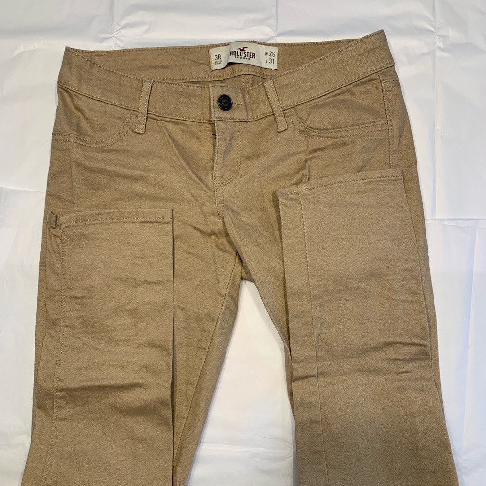 Hollister Tan Pants - 3R, W-26, L-31